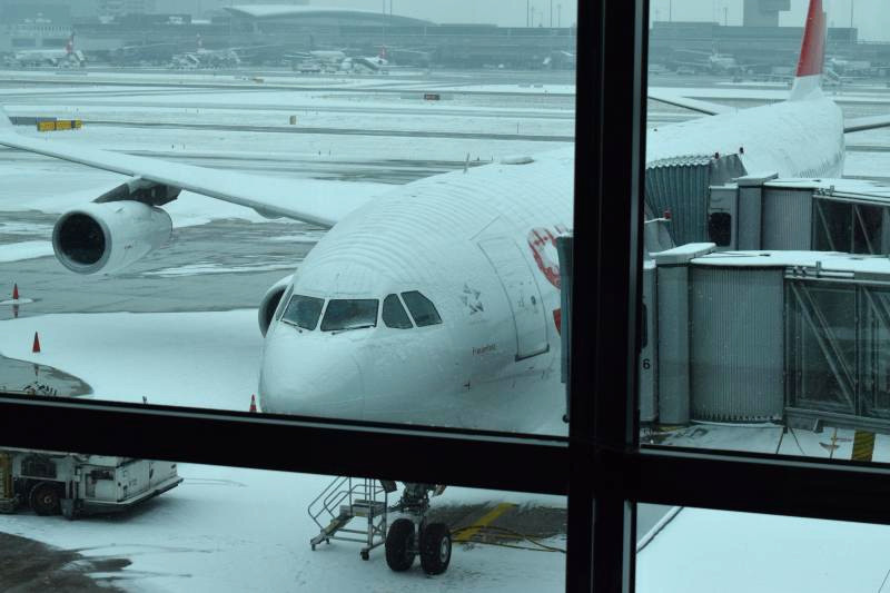 Zurich airport, going